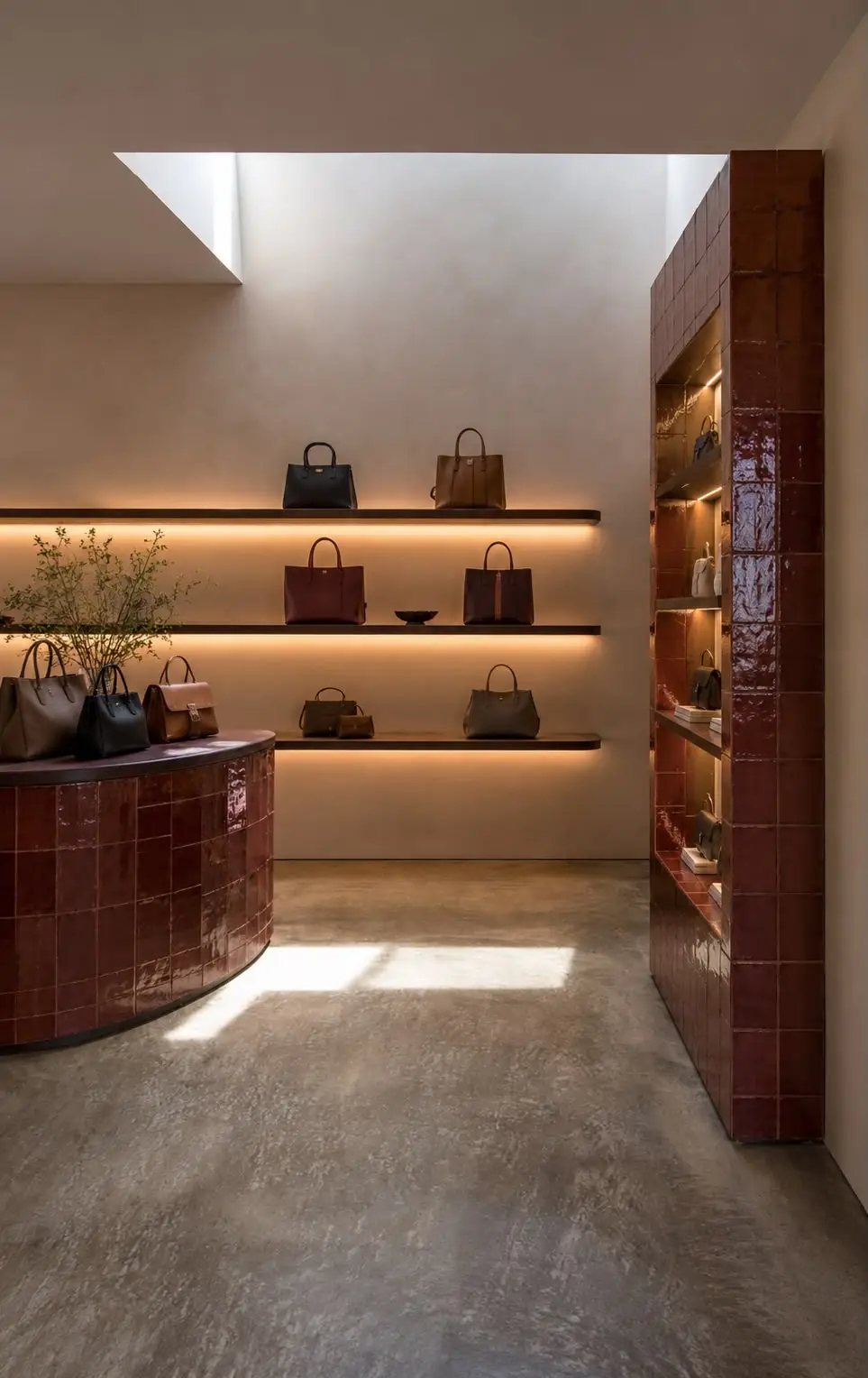 Local comercial diseñado por Grava Estudio y construido por BERTA